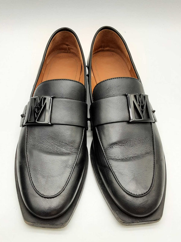 Mcm Black Travia Studded Leather Loafers Black Shoes Size Eu 40/ Us 7 M Docrde 144020012972
