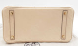 Hermes Beige Ostrich Birkin 30CM Handbag (OERZX) 144020001064 KS/DU