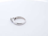 14k White Gold Diamond Engagement Ring Size 7 5.35g .75ctw Lhoixde 144010021908