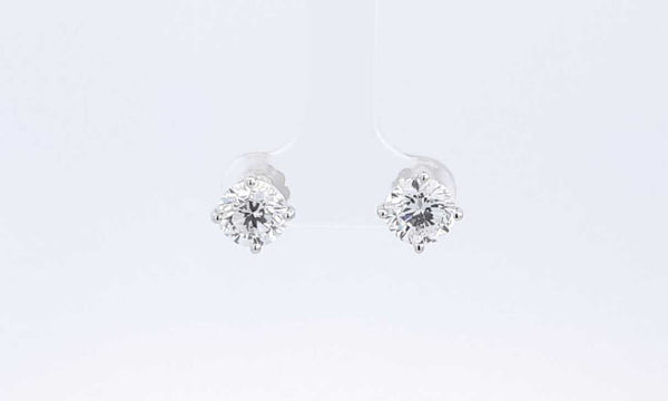 14k White Gold Lab Grown Diamond Stud Earrings Ebcsxsa 144010035988