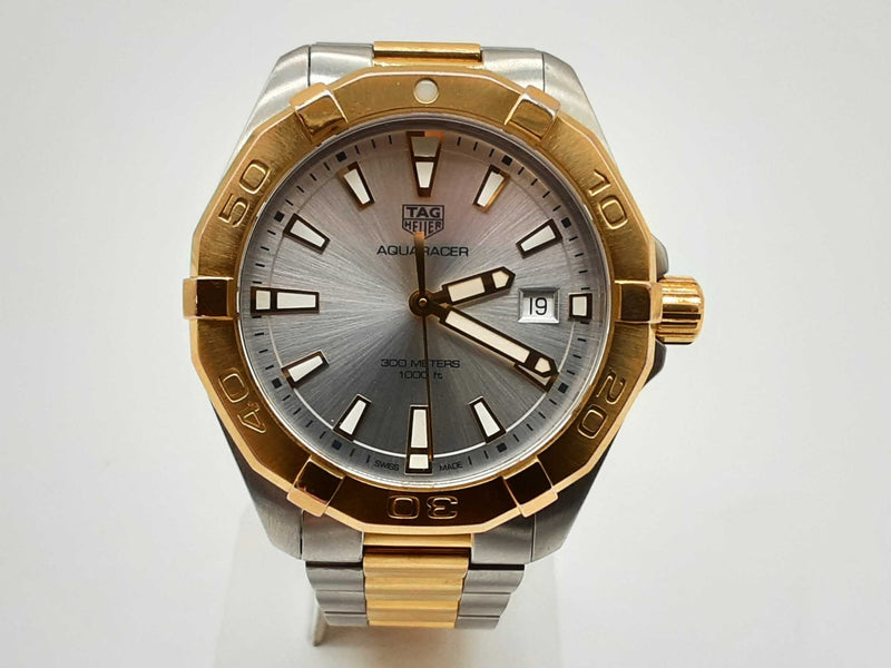 Tag Heuer 41mm Aquaracer Two-tone Steel Quartz Watch Docrxde 144020010013