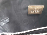 Gucci X SEGA Guccy Mini Gold Dome Script Leather Crossbody (IOR) 144010000069 CB/SA