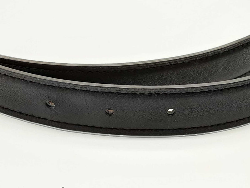 Hermes Epsom Reversible Cafe Brown Noir Black Belt Dolrxde 144020013183