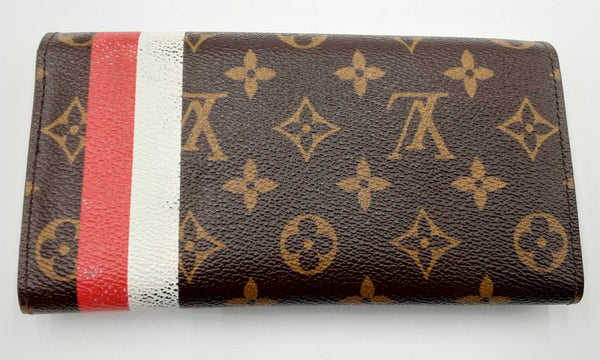 Louis Vuitton Monogram Coated Canvas Groom Sarah Wallet Eborxdu 144030002915