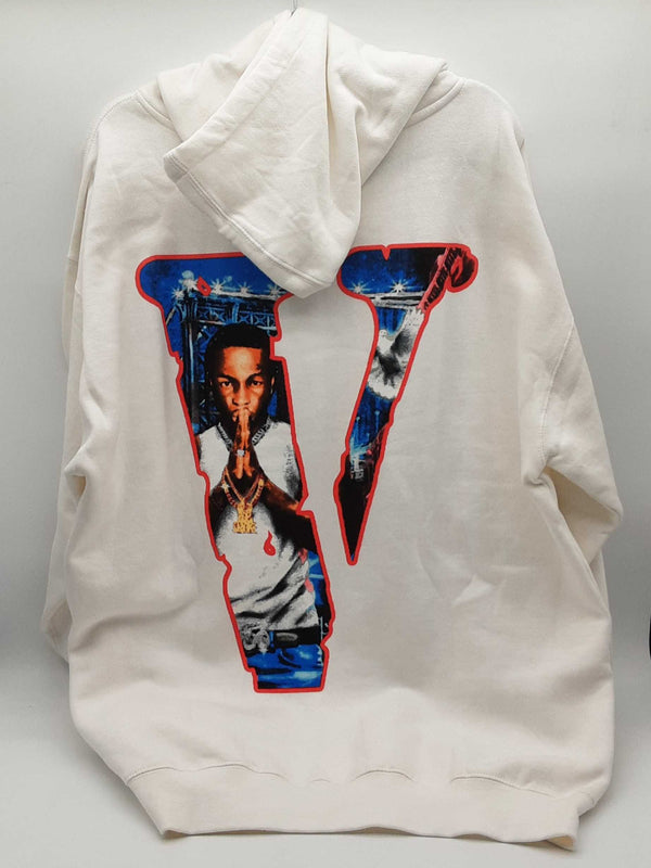 Vlone X Pop Smoke City White Hoodie Sweater Size 2xl Dolixde 144010000104