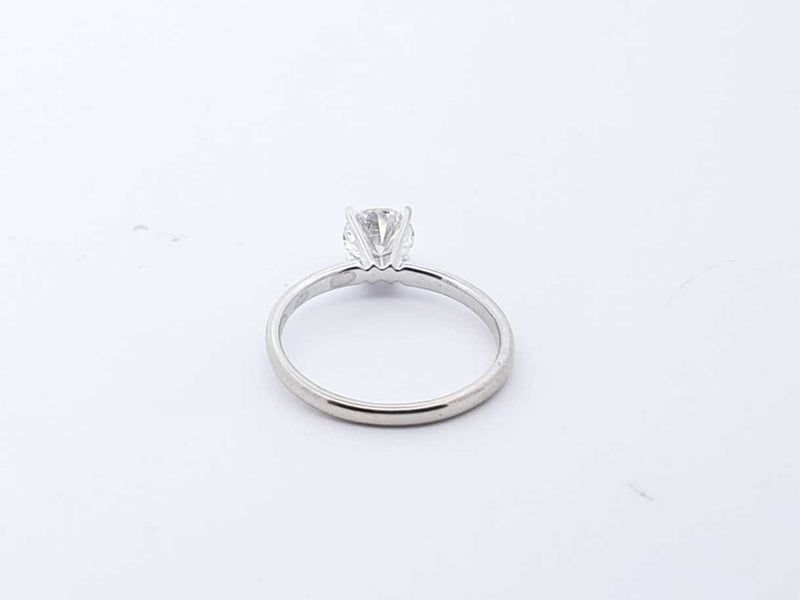 14K White Gold Diamond Solitaire Ring Size 7 2.44G .85 CTW LHCRXDE 144010027114