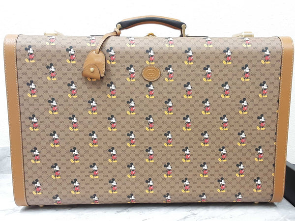 Gucci X Disney 602675 Mickey Mouse Gg Canvas Trunk Dowxzxde 144020013993