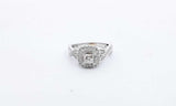 14k White Gold Diamond Engagement Ring Size 5.75 Eborxdu 144030004881