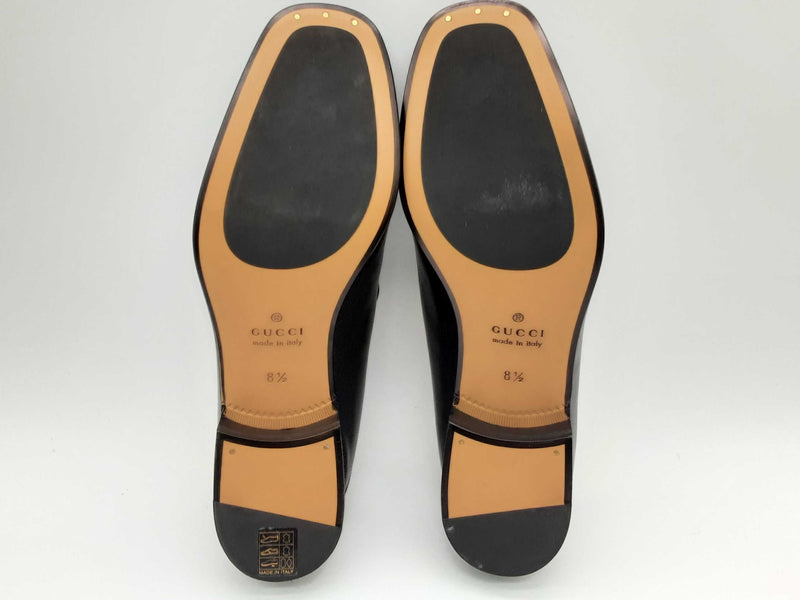 Gucci Jordaan Horsebit Leather Loafer Size 8.5 (LRX) 144020006456 LH/DE