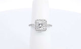 14k White Gold Diamond Engagement Ring Size 5 Eblrxzdu 144030003371