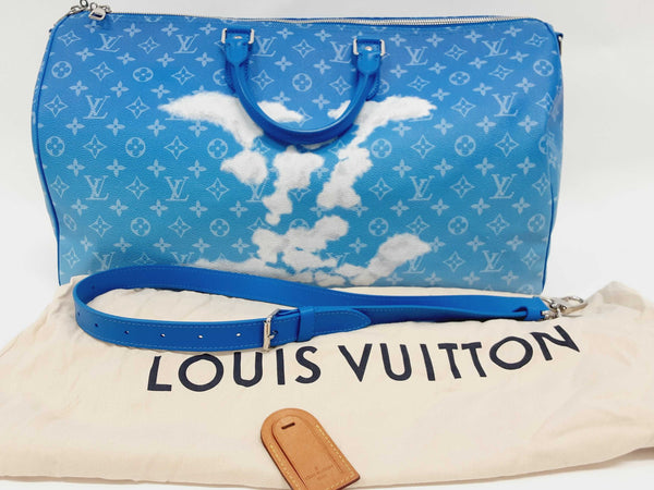 Louis Vuitton X Virgil Abloh Clouds 50 Keepall Bandouliere Psporxsa 144010017784