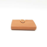 Hermès Gold Epsom Calfskin Leather Card Holder LHLRXZDE 144020004620