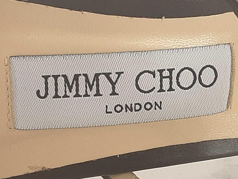 Jimmy Choo Tiff 100/40 Leopard Print Pony Hair & Leather Heels, Size 40/US 10 (LXZ) 144010000499 RP/SA