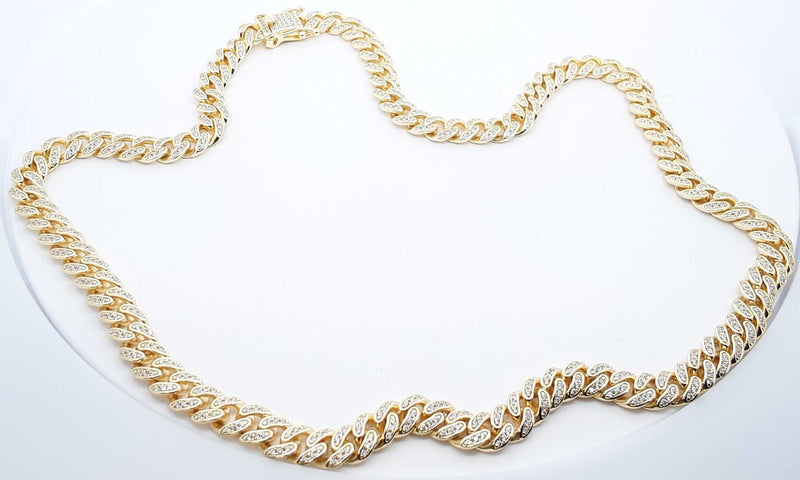 Sterling Silver Cuban Link Chain 72.3 Grams 21 Inch Eblisdu 144030001650