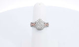 14k White Gold Diamond Engagement Ring Size 5 Eboxzdu 144030002077