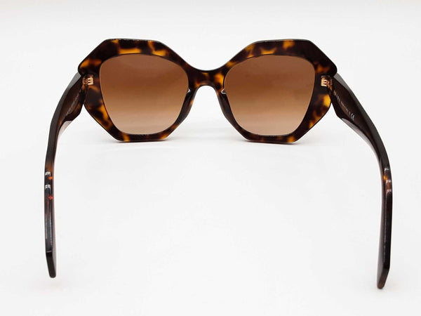 Prada Havana Square Brown Tortoiseshell Frames Brown Lens Sunglasses Dorxde 144020012576