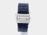 Cartier Santos 100 Stainless Steel Diamond Watch (IRXZ) 144020003955 DO/DE