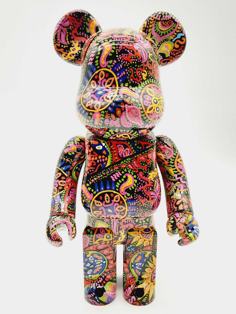 Bearbrick Psychedelic Paisley 400% Size Collectible DOLRXDE 144010001263