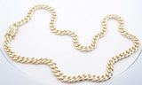 Sterling Silver Cuban Link Chain 72.3 Grams 21 Inch Eblisdu 144030001650