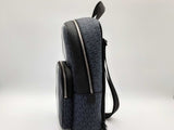 Michael Kors Medium Blue Cooper Logo Stripe Commuter Sling Backpack (RX) 144020007664 LH/DE