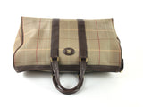Burberry Vintage Brown Canvus Duffle Bag (ORX) 144010002882 DO/DE