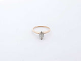 14k Yellow Gold Diamond Solitaire Engagement Ring Size 6 Lhixzde 144020008628