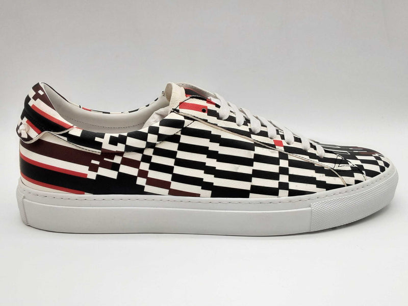 Givenchy Checkered Leather Sneaker Size Eu 45/ Us 11.5 M Dooxzde 144020003162