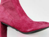 Stuart Weizman Livia 80 Cranberry Red Suede Boots Size 5 Dolxzde 144020004351