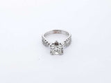 14k White Gold 5.2g 2.04ctw Diamond Pave Engagement Ring Size 6.75 Lhorxzde 144020001964