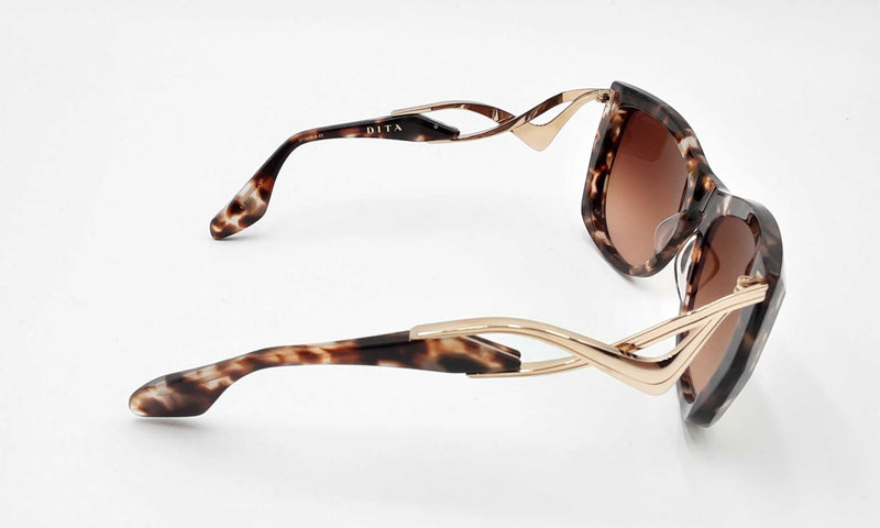 Dita Icelus Cream Tortoise Gold-tone Sunglasses Msloxsa 144010030585