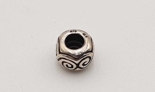 Pandora Swirl 0.925 Sterling Silver Charm Dolxsa 144010002310