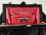 Judith Leiber Black Mini Satin Bag (LXZ) 144010015998 RP