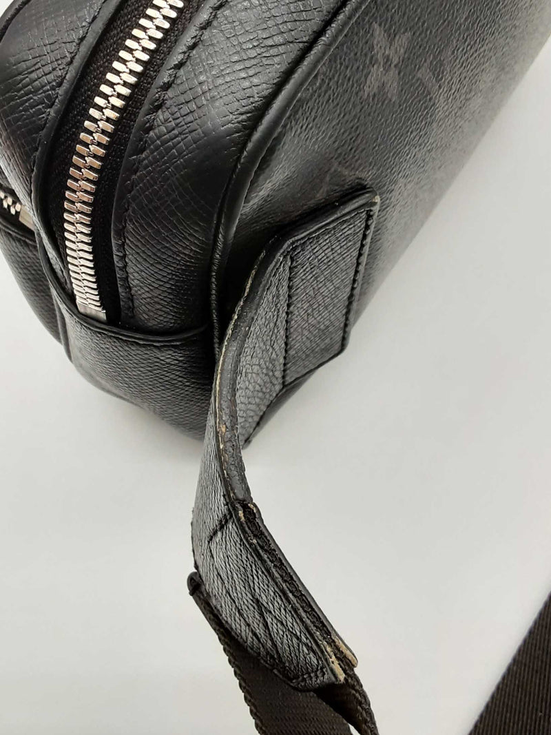 Louis Vuitton Monogram Eclipse Black Canvas Nylon Belt Bag Dolxzde 144020010864
