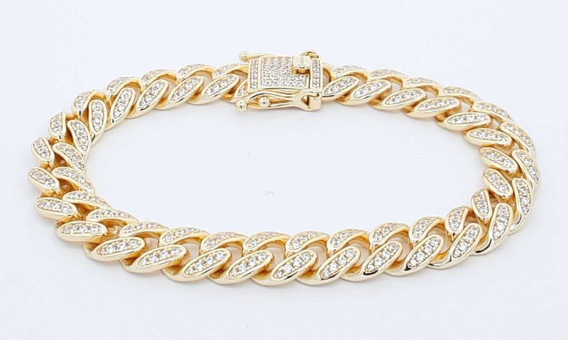 Sterling Cuban Link Bracelet 42.1 Grams 7 Inch Ebsedu 144030001647