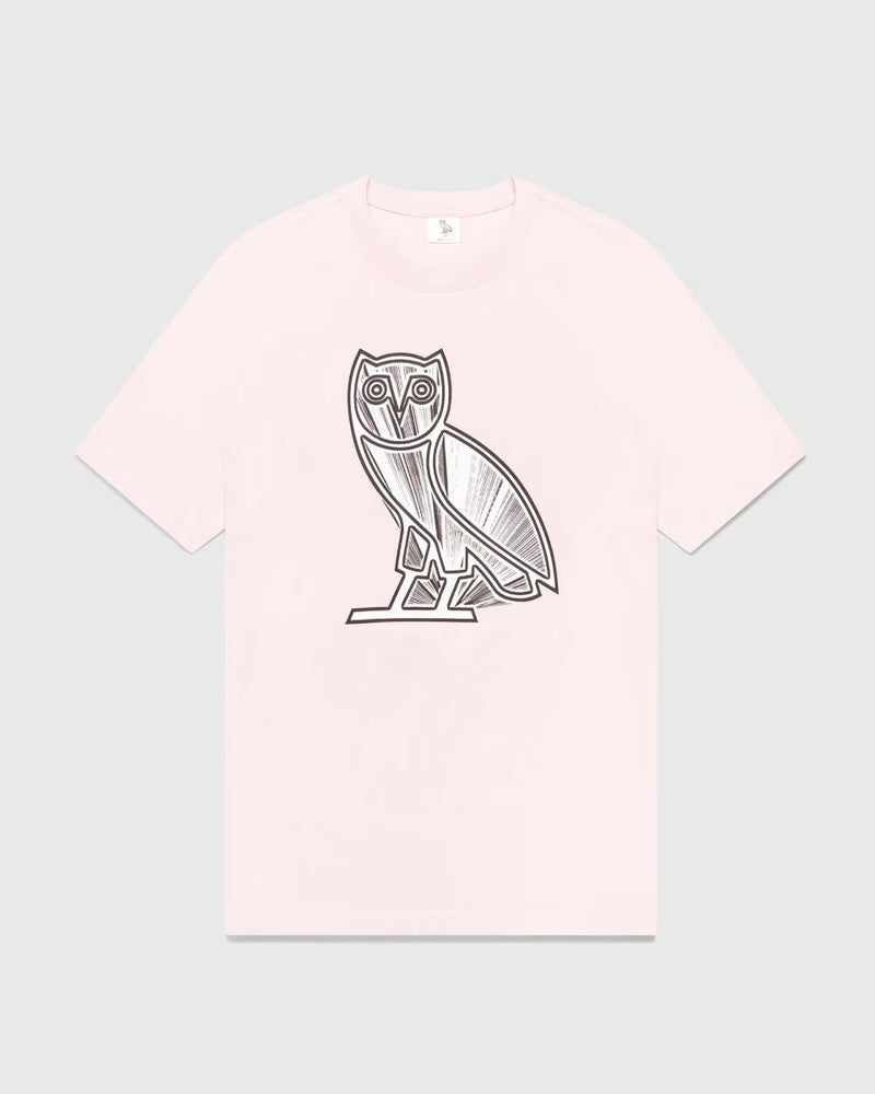 October's Very Own Pink Metallic Owl T-Shirt (CR) 144010001005