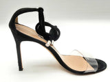 Manolo Blahnik Estro Black Suede Heels Size Eu 38/ Us 8 Dorxde 144020002213