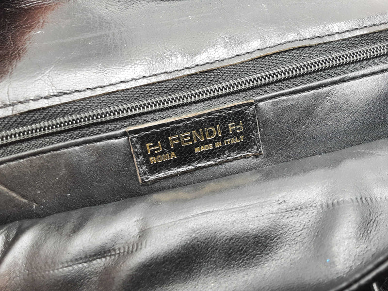 Fendi Medium Black Shoulder Bag Nwlordu 144030002115