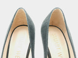 Stuart Weitzman Anny 105 Black Lame Velvet Size US 5 DOIXDE 144020004353