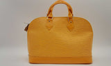 Louis Vuitton Epi Alma PM Yellow Handbag MSEZXSA 144010022906