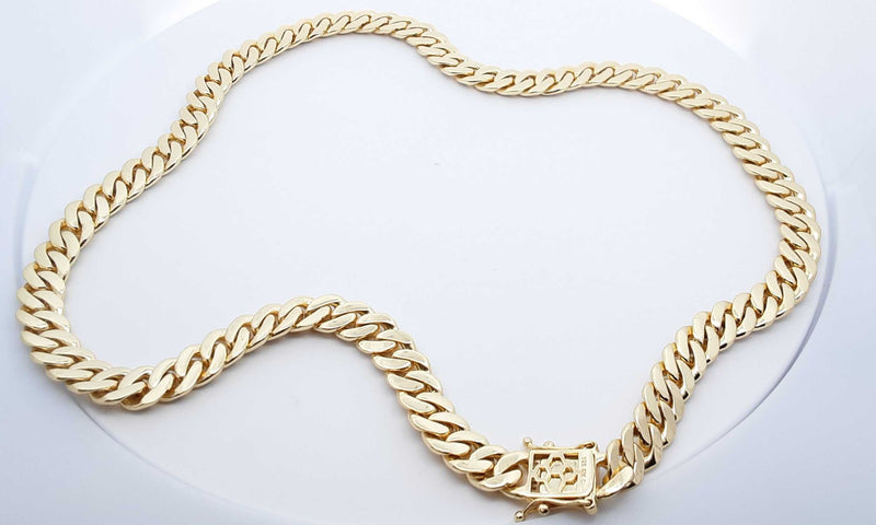 Sterling Silver Cuban Link Chain 109.9 Grams 21 Inch Eboredu 144030001649