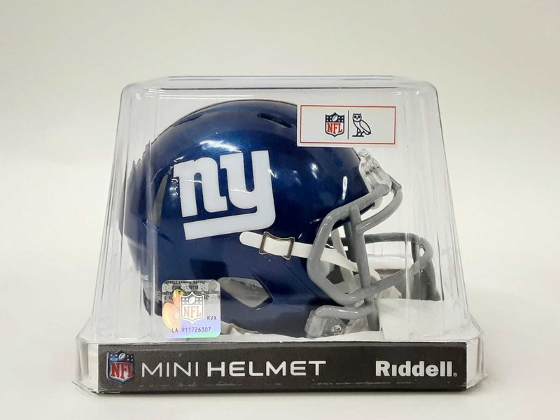 OVO New York Giants Riddell Mini Helmet