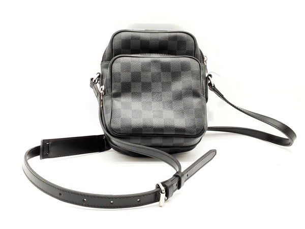 Louis Vuitton Damier Graphite Rem Crossbody Messenger  Bag