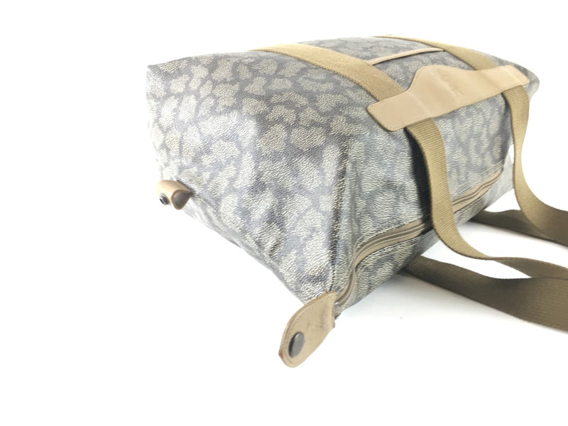 Yves Saint Laurent Brown YSL Printed Duffel Bag (OPS) 144010000837