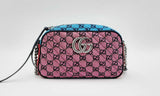 Gucci Multi-Color GG Marmont Chain Shoulder Bag (ROR) 144030000413 PS/DU