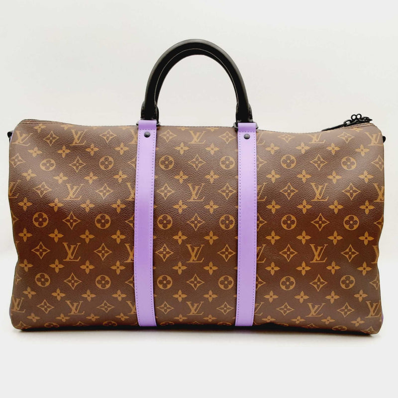 Louis Vuitton Limited Monogram Canvas Leather Keepall 55 Msocrxsa 144010020674