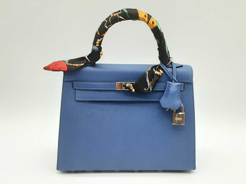 25cm Hermes Shiny Blue Brighton Crocodile Birkin at 1stDibs  hermes blue  brighton, blue brighton hermes, blue crocodile birkin