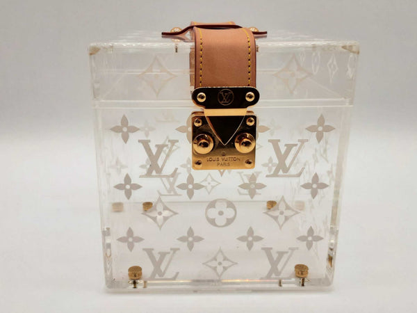 Louis Vuitton Medium Plexi Glass White Monogram Scott Box Doixzde 144020006811