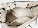 Hermes Birkin 50CM Grey Taupe Clemence With Palladium Hardware Handbag (LOZXZ) 144010013912 DO/DE