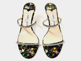Jimmy Choo Brea Floral Print Heels Size 36 (LRX) 144020003815 DO