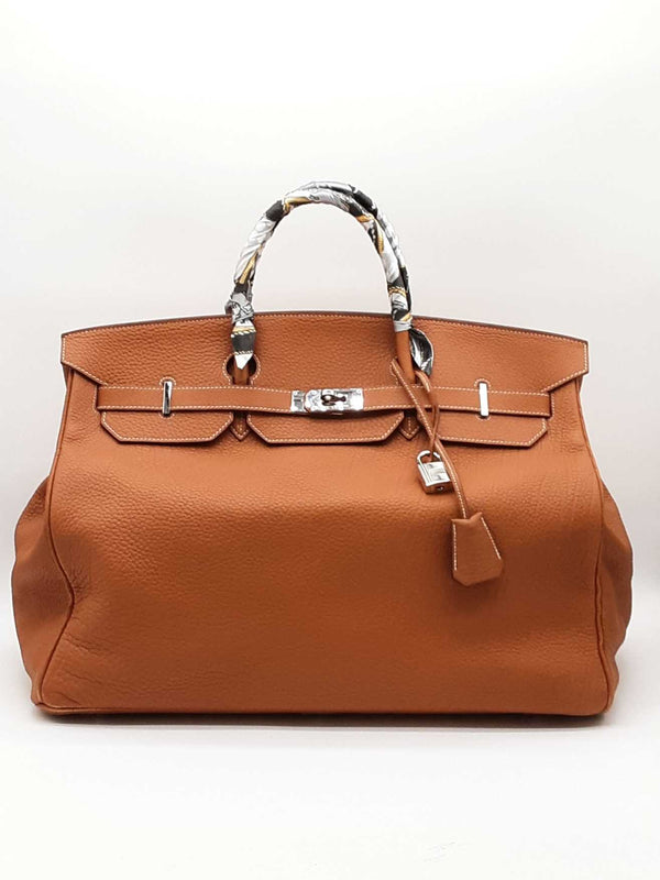 Hermes Birkin Bag 30cm Orange Poppy Clemence Gold Hardware